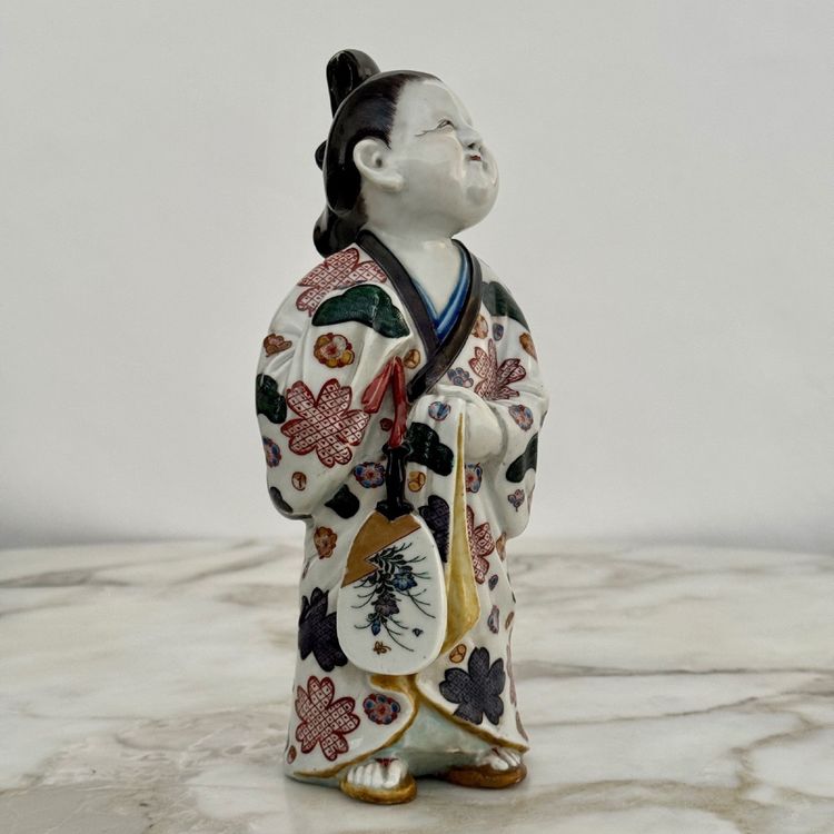 Arita-Porzellanpuppe, Japan, Ende des 19. Jahrhunderts