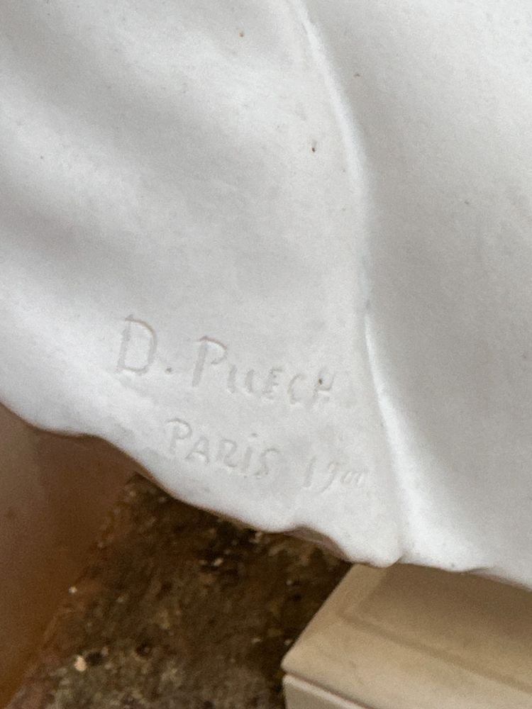 Büste von Präsident Loubet - Denys Puech - Biscuit de Sèvres