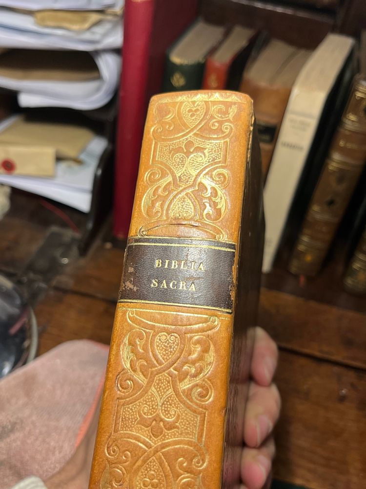 Bible 1830 beautiful binding