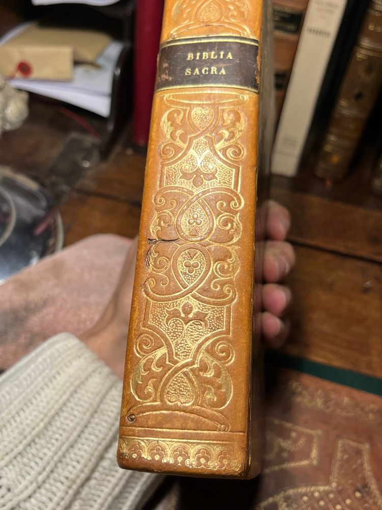 Bible 1830 beautiful binding