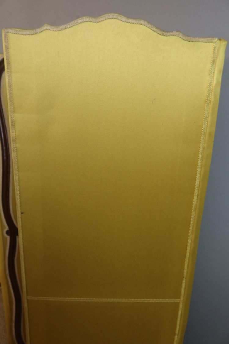 Late 18th century walnut screen