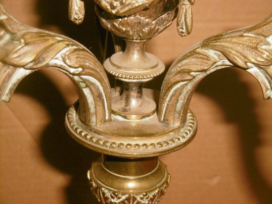 Pair Of Candlesticks Louis XVI