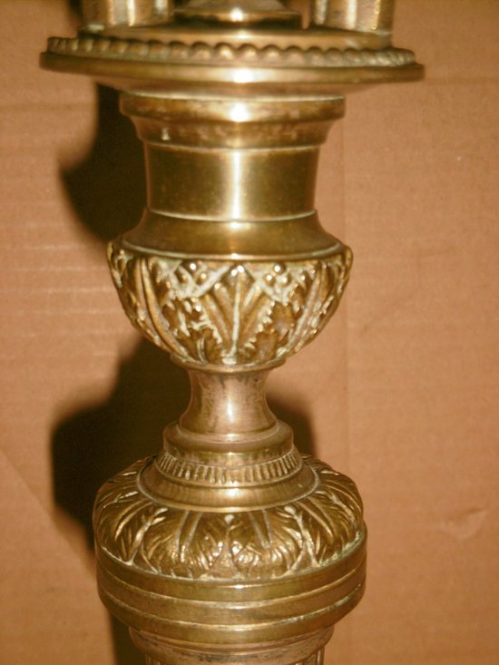 Pair Of Candlesticks Louis XVI