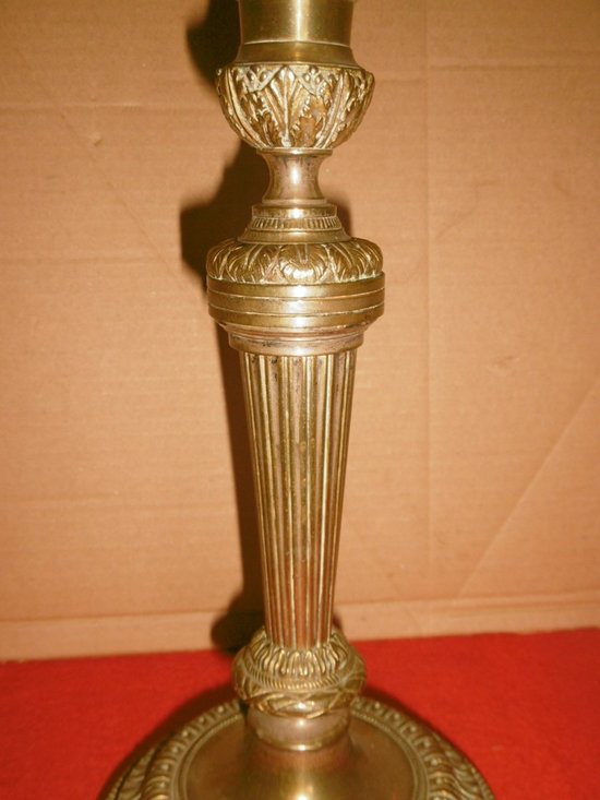 Pair Of Candlesticks Louis XVI