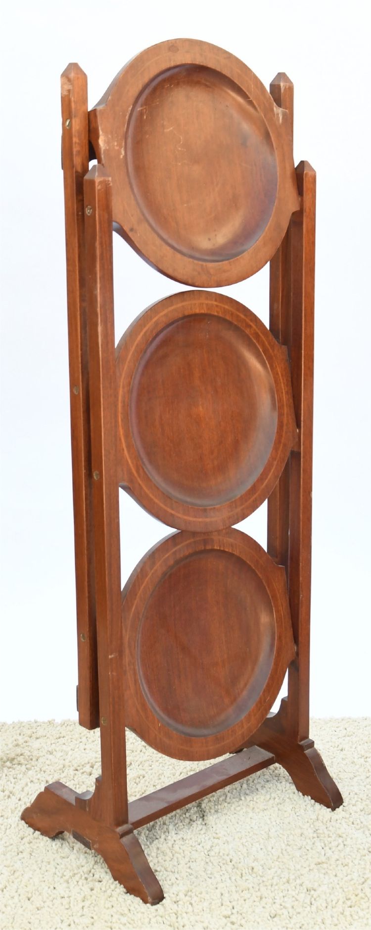 3 portes-assiettes bois