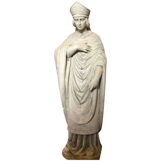 Saint Yves in limestone