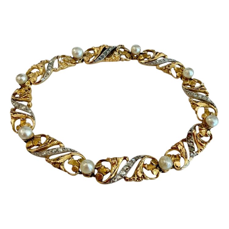 Bracciale Art-Nouveau di Robert Rottembourg