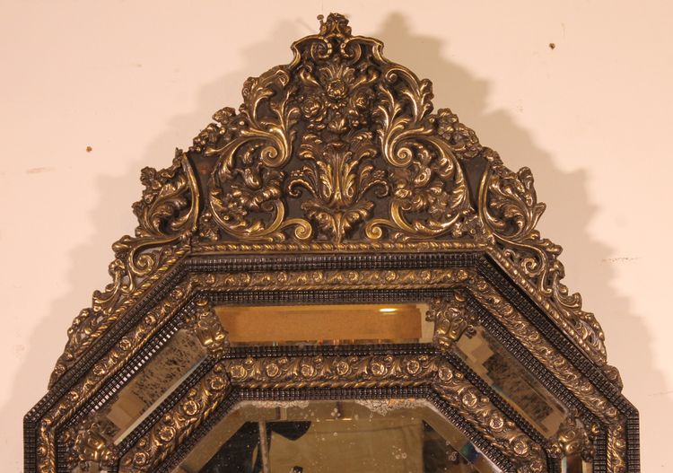 Large 19th Century Mirror - Netherlands