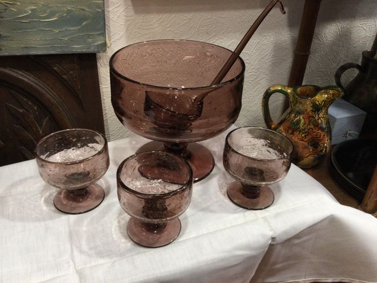 Sangria set in bubble glass 70