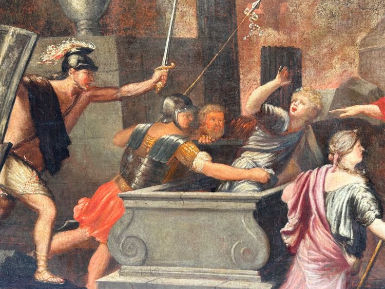 Découverte d’ Astyanax par Ulysse , tableau 17ème