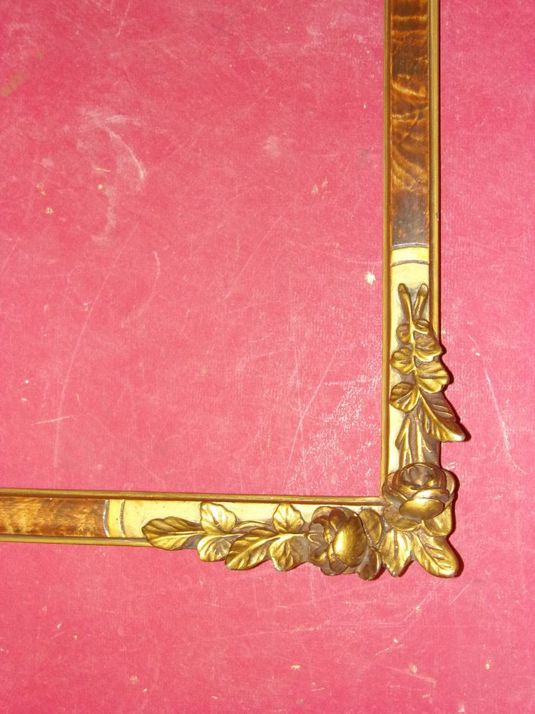 Wooden Frame From The Early 20th Century, Art Nouveau.