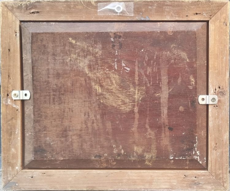 François BOSSUET (Attribuito a) - Veduta animata di una città in Spagna