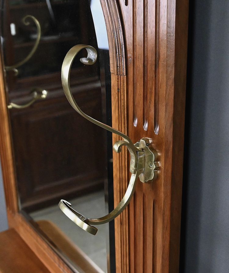 Appendiabiti in rovere - 1900