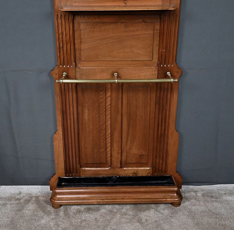 Appendiabiti in rovere - 1900