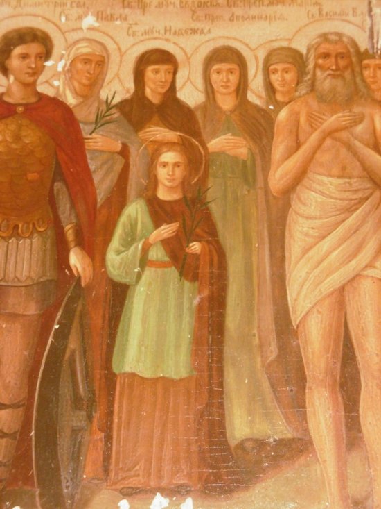 Ikone XVIII. Jahrhundert