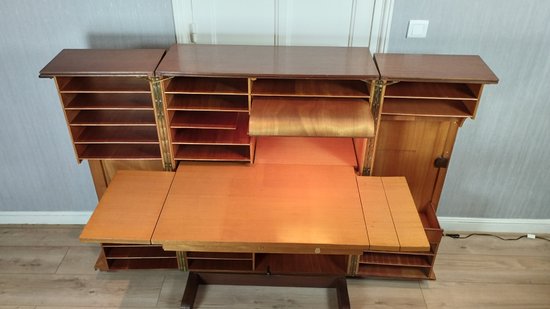 Desk trunk "magic box" GENESTAR circa 1960