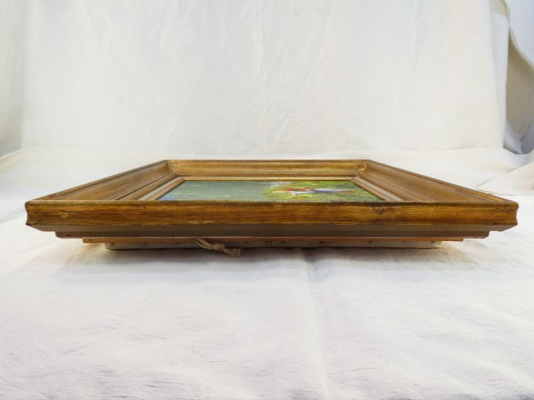 Jean-Paul SURIN - CUEILLETTE DES COQUELICOTS - Huile sur toile