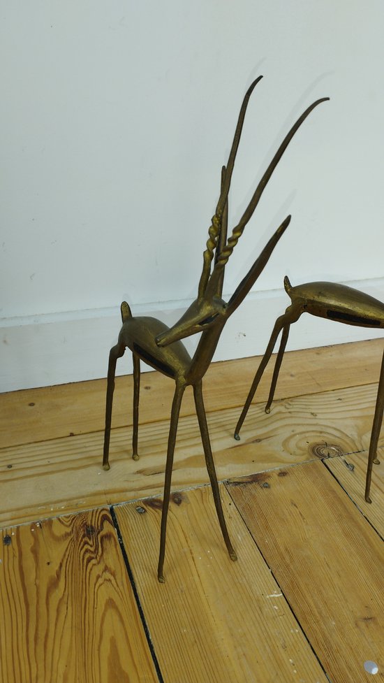 Tierbronze Afrikanische Kunst circa 1960