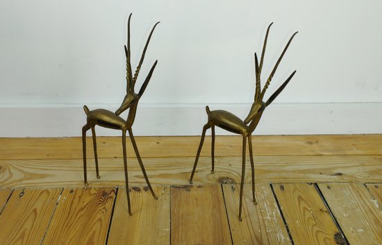 Tierbronze Afrikanische Kunst circa 1960