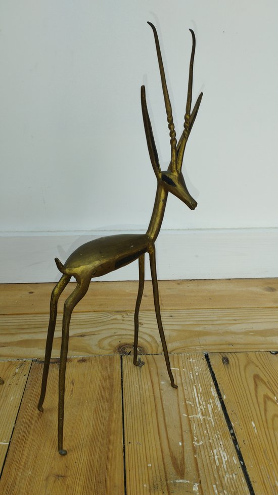 Tierbronze Afrikanische Kunst circa 1960