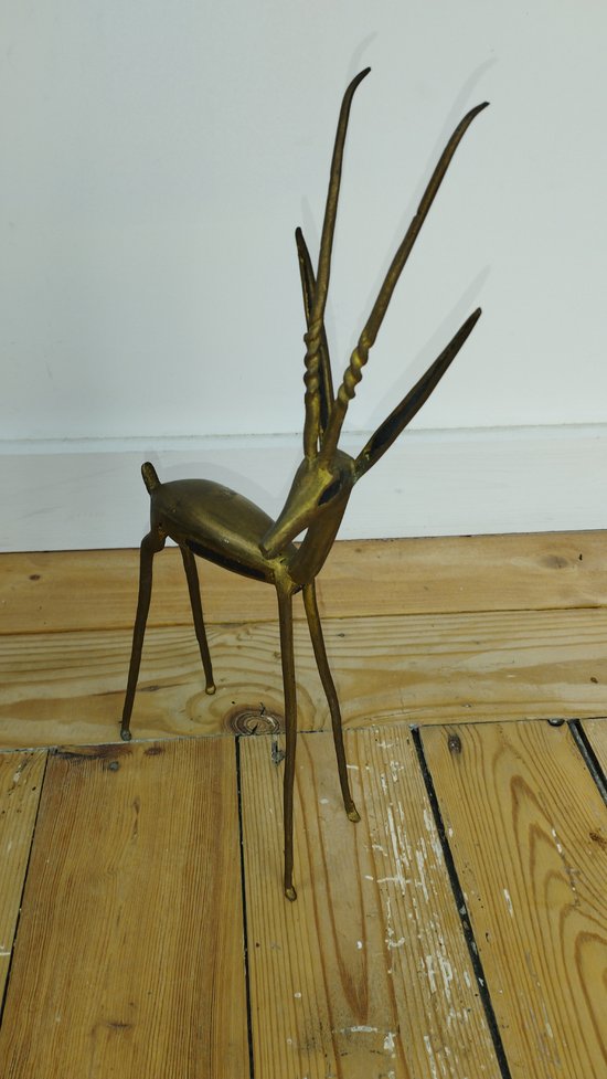 Tierbronze Afrikanische Kunst circa 1960