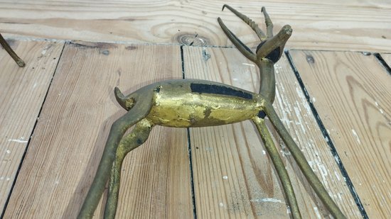 Tierbronze Afrikanische Kunst circa 1960