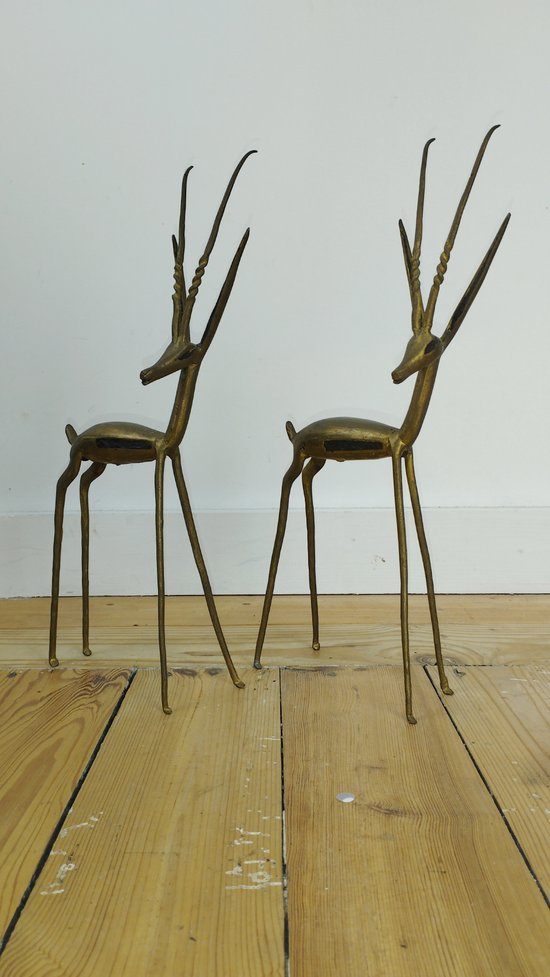 Tierbronze Afrikanische Kunst circa 1960