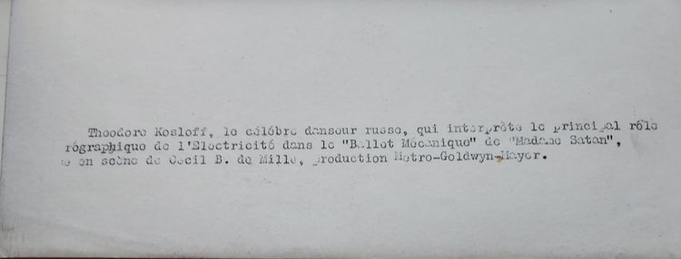 Theodore Kosloff Madame Satan