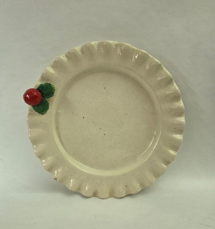 Service à fraises en faïence