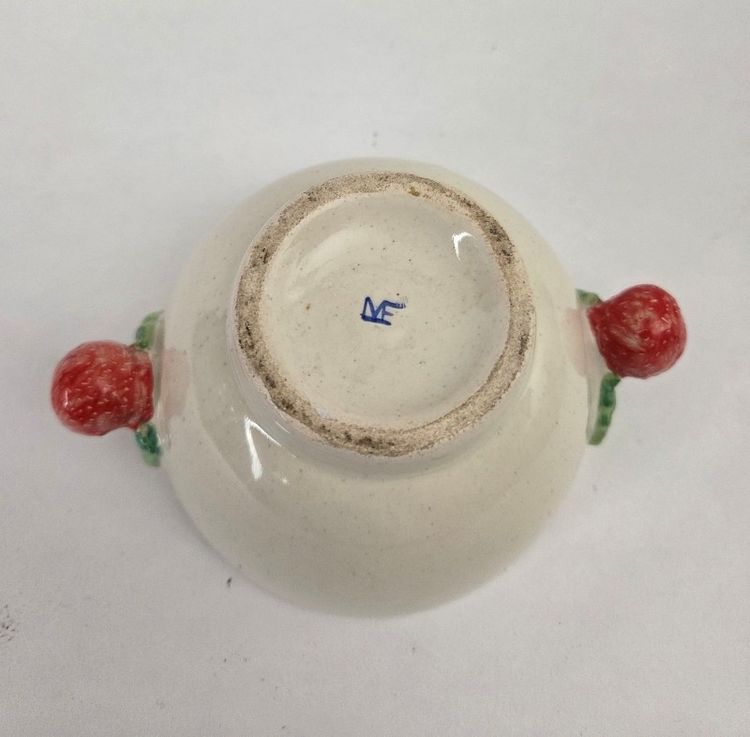 Service à fraises en faïence