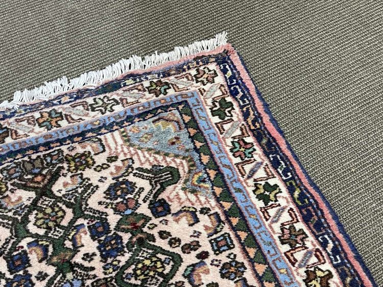Handgeknüpfter iranischer Wollteppich – 1,25 m x 75 cm