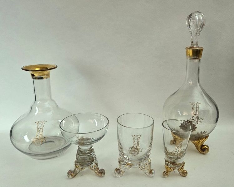 Venezianischer Glasservice
