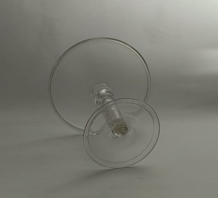 Blown Glass Pedestal Table - 18th Century