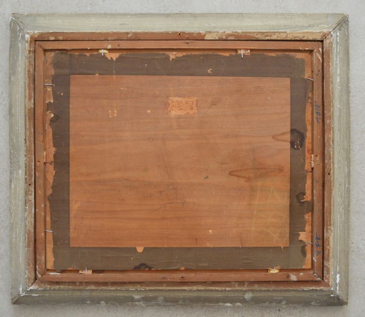 Louis Pastour (1876–1948) „Wäscherinnen unter der Sospel-Brücke“ Provence Cannes Menton