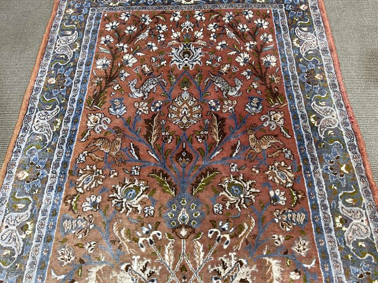 Handgeknüpfter iranischer Wollteppich – 1,65 m x 1,07 m