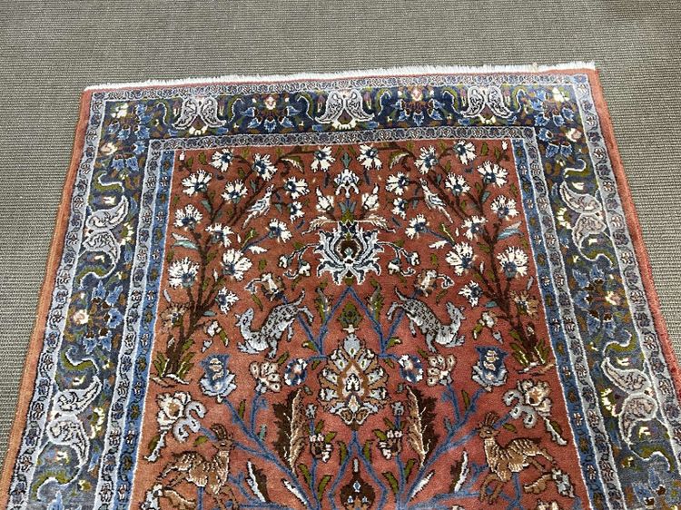 Handgeknüpfter iranischer Wollteppich – 1,65 m x 1,07 m