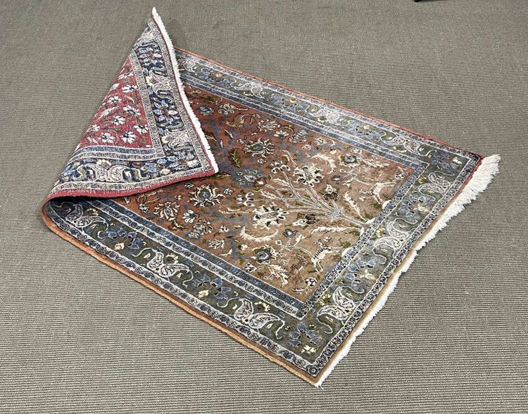 Handgeknüpfter iranischer Wollteppich – 1,65 m x 1,07 m