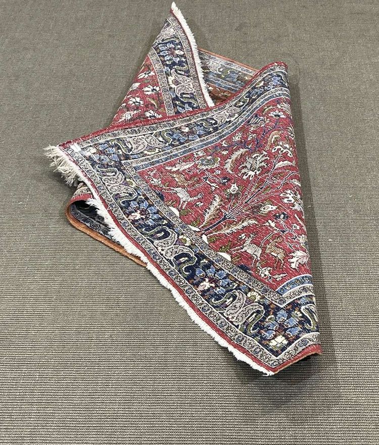 Handgeknüpfter iranischer Wollteppich – 1,65 m x 1,07 m