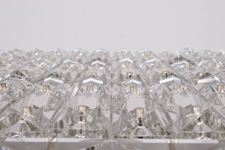 XL Faceted Crystal Ceiling Light – Kinkeldey