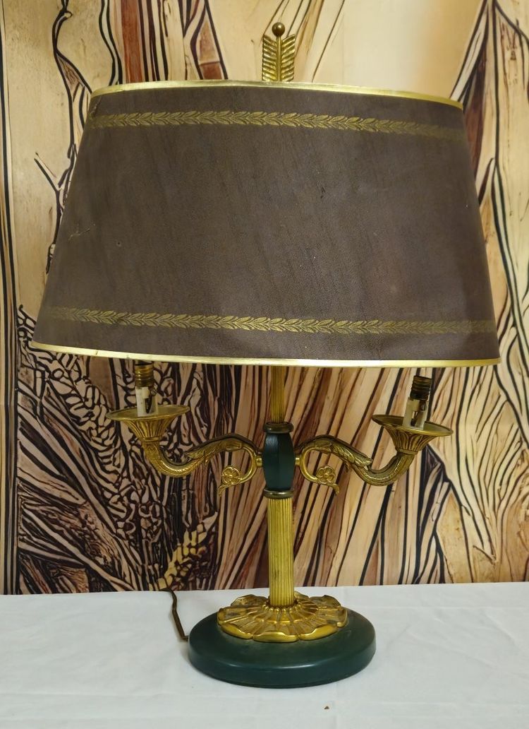 Lampe bouillotte / lampe de bureau style Empire
