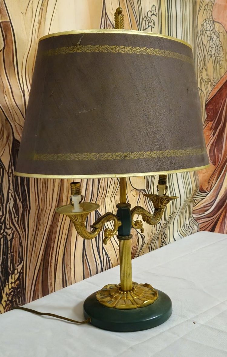 Lampe bouillotte / lampe de bureau style Empire