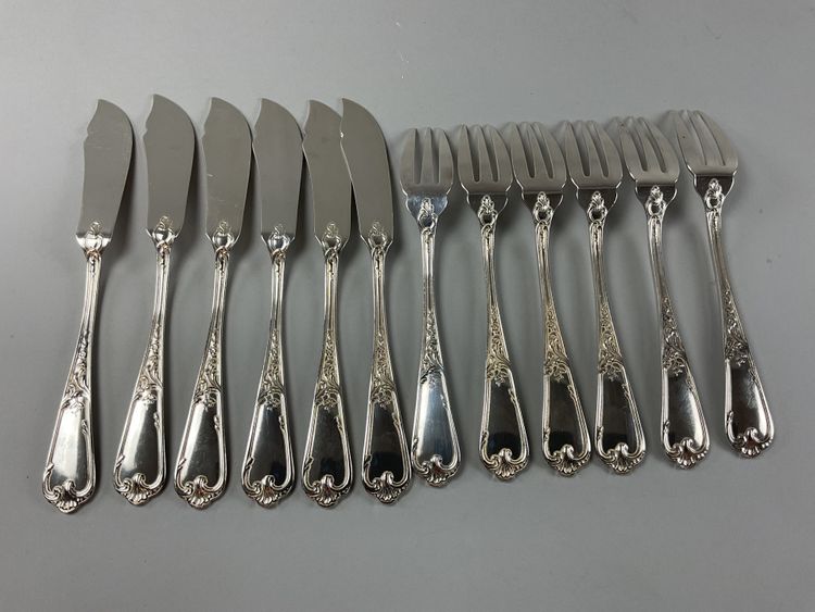 Couvert à poisson modèle Dubarry ERCUIS 