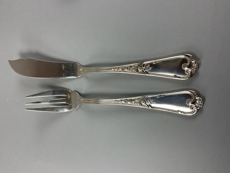 Couvert à poisson modèle Dubarry ERCUIS 