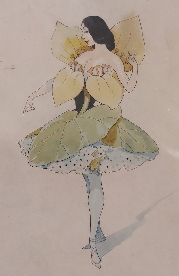 Alfred Choubrac - (1853 - 1902) - Ninfea - Orchidea - 1895 - 2 Gouache originali