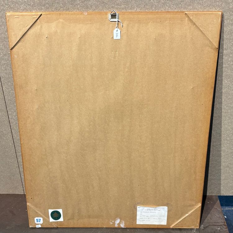 Massimo Campigli 1957 Litografia a colori 48 x 35,50 .  ! Figure di donne “ Numerata 188/200 firmata