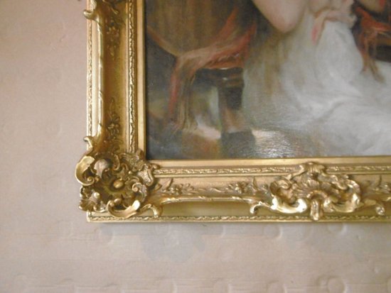 Olio Su Tela Ritratto Di Donna
