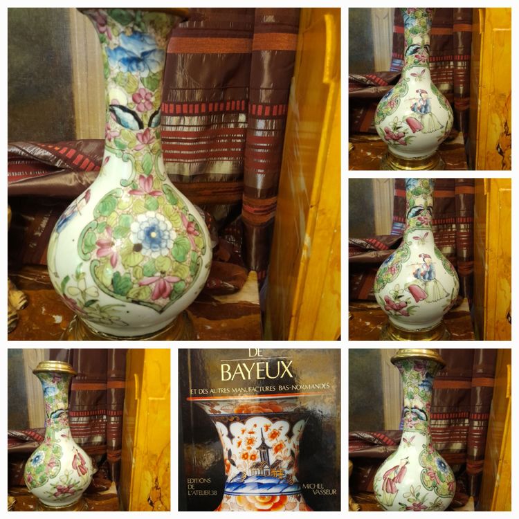 BAYEUX pied de lampe en porcelaine GOSSE