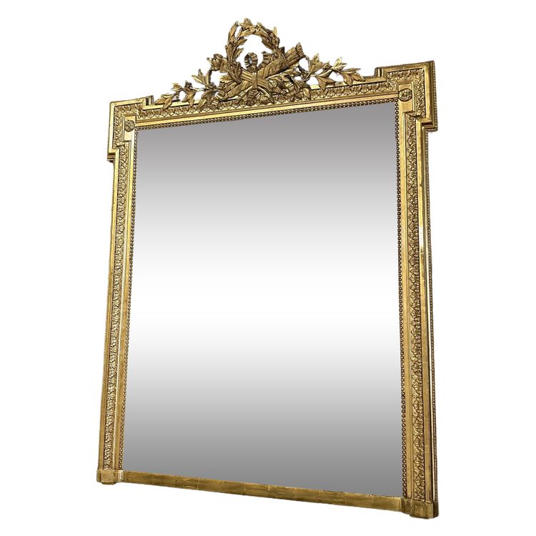 Mirror from the Napoleon III era, 149 x 107 x 112 cm