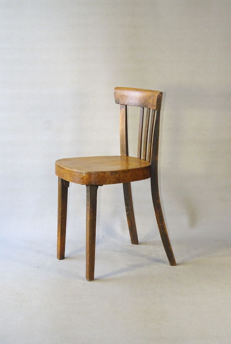 Chaise Fischel France 1949 bistrot - Art déco -
