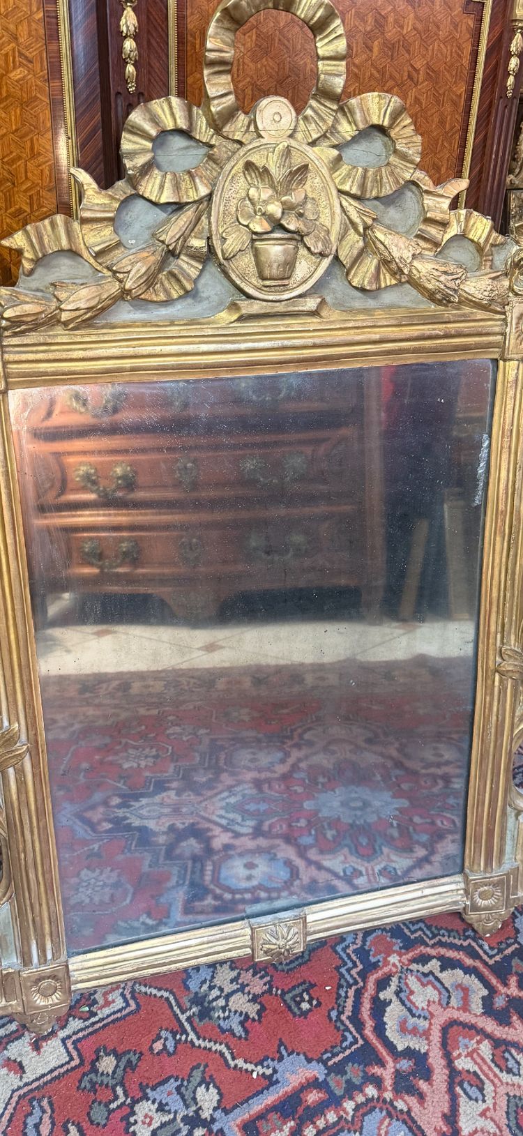 MIROIR D EPOQUE LOUIS XVI PROVENCAL – 18ème